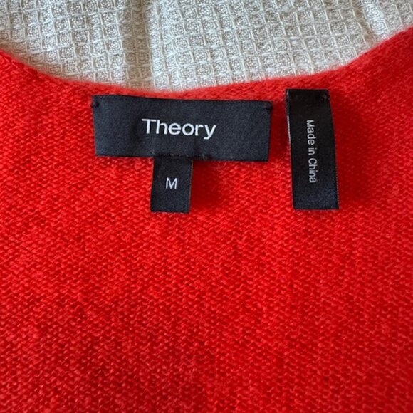 Theory Adrianna Cashmere Sweater - Paprika - Picture 7 of 9
